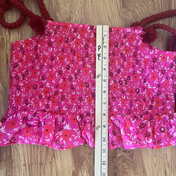 Figue Lucinda Smocked Tank Top Size M - Picture 9 of 10